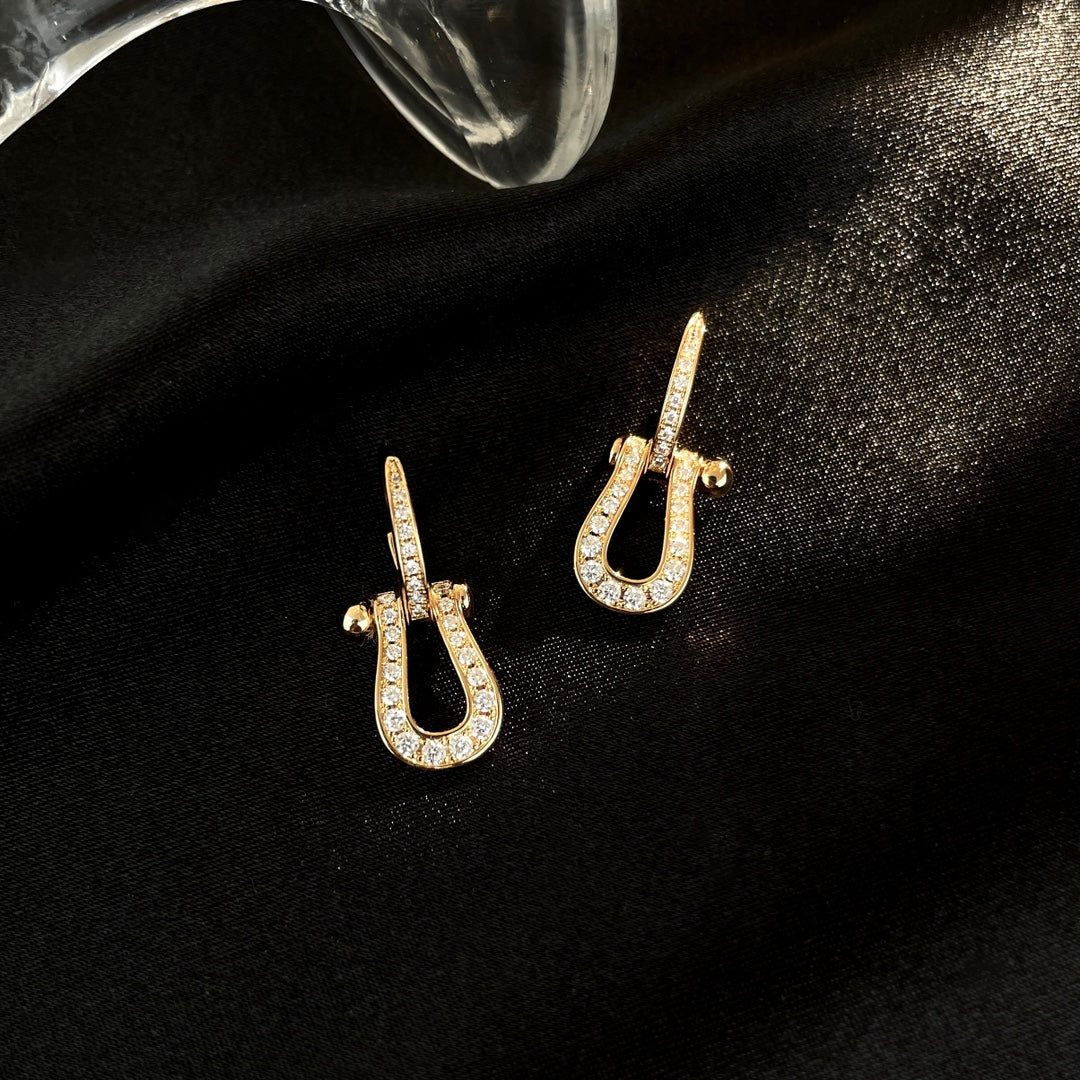 [baslovejewels]FORCE 10 DIAMANT-OHRRINGE MITTLERE MODELL