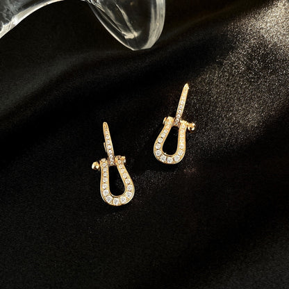 [baslovejewels]FORCE 10 DIAMANT-OHRRINGE MITTLERE MODELL