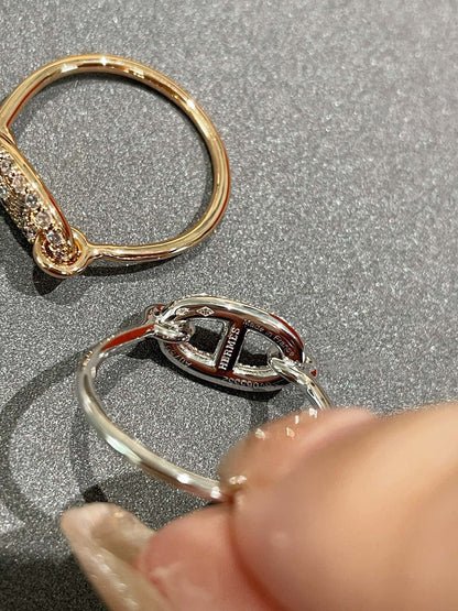 [baslovejewels]Runder kleiner Diamantring