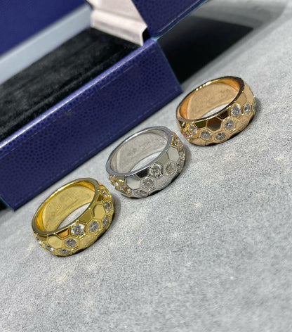 [baslovejewels] BEE LOVE DIAMANT-RING GROSS 