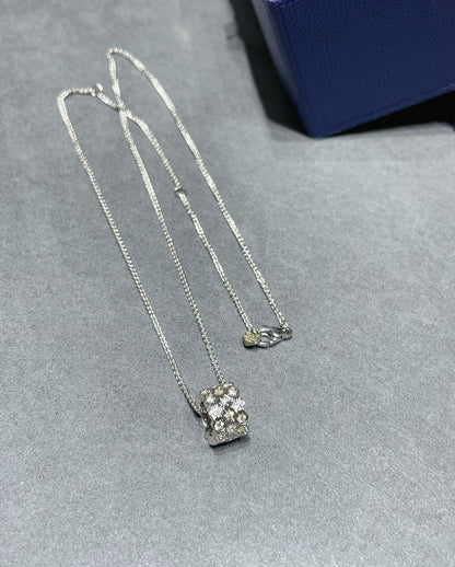 [baslovejewels]BEE LOVE ダイヤモンド パヴェ 3列ネックレス