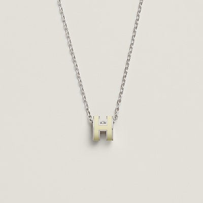 [baslovejewels] HM CLIC GELBE EMAILLE GOLD HALSKETTE