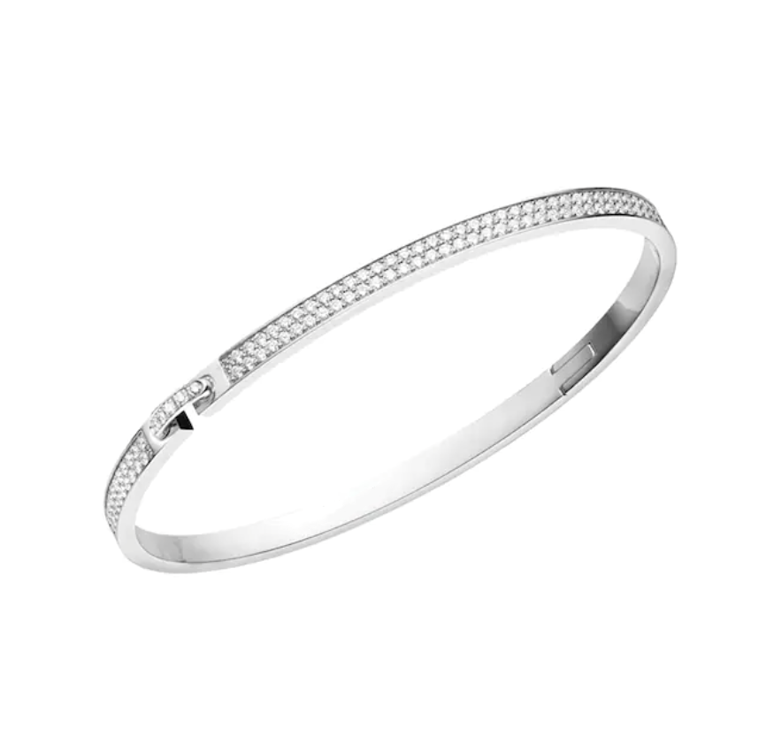 [baslovejewels]LIENS VIDENCE DIAMOND PAVED BRACELET