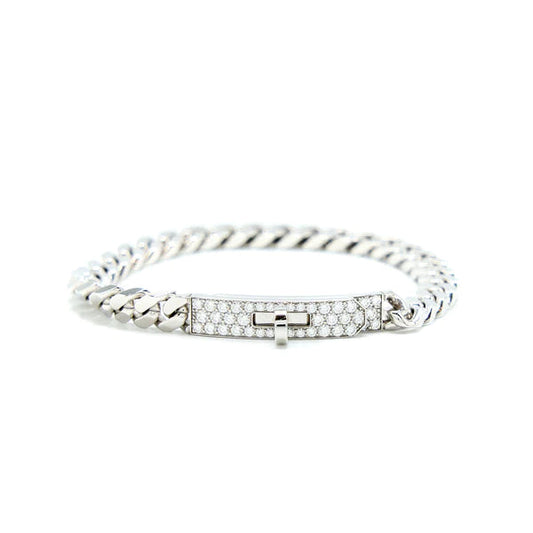 [baslovejewels]KELLY KETTE SILBER DIAMANT ARMBAND