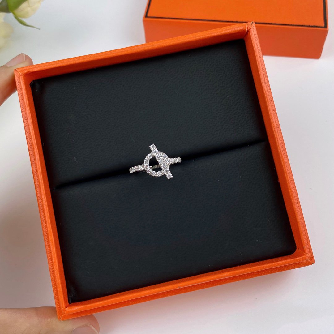 [baslovejewels]ECHAPPEE RING SILBER DIAMANT