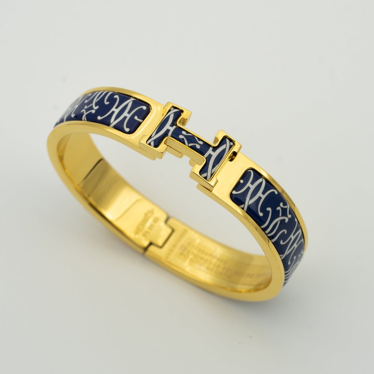 [baslovejewels]H BRACELET BLACK MULTICOLOR