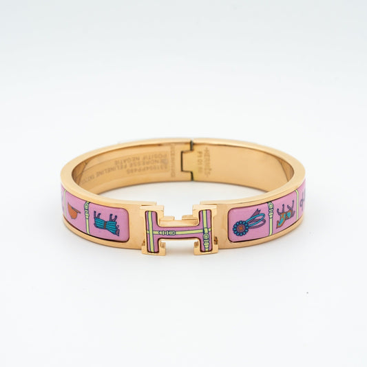 [baslovejewels]H ROSA GOLD ARMBAND ROSA KERAMIK