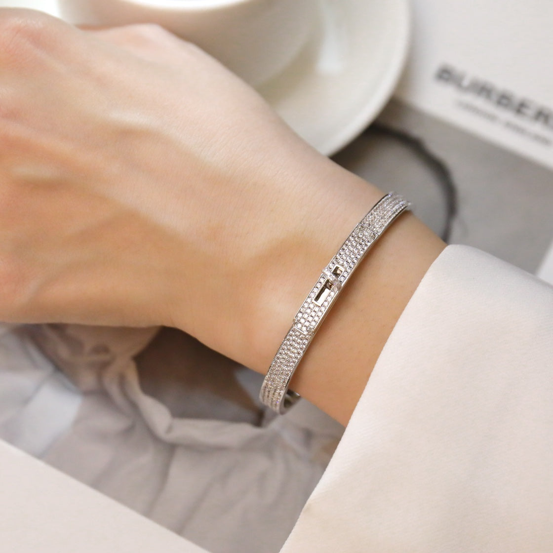 [baslovejewels]KELLY ARMBAND MIT DIAMANTEN 