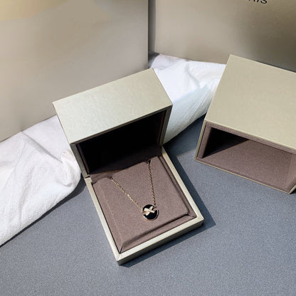 [baslovejewels]JEUX DE PINK ゴールド ダイヤモンド ネックレス