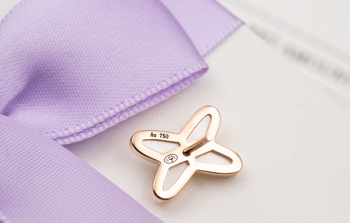 [baslovejewels]JEUX DE WHITE MOP ROSÉGOLD DIAMANT OHRRINGE