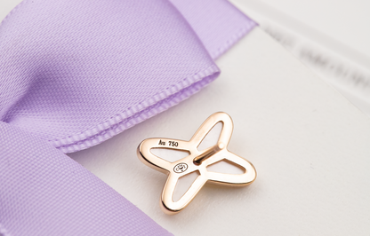 [baslovejewels]JEUX DE WHITE MOP ROSÉGOLD DIAMANT OHRRINGE