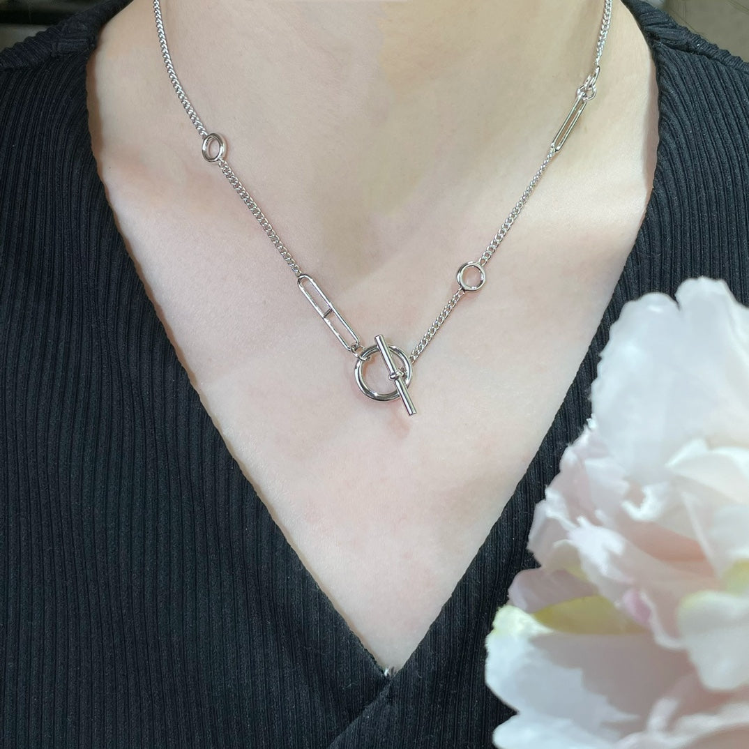 [baslovejewels]HM STERLING CHAINE D'ANCRE HEART