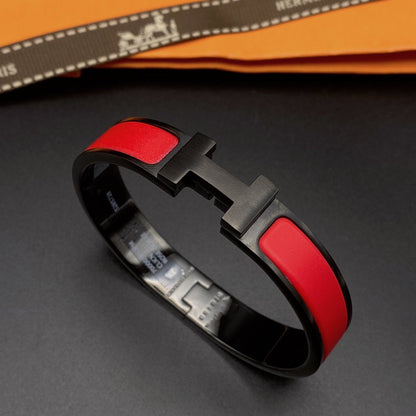 [baslovejewels]CLIC HM SO SCHWARZ ROT ARMBAND