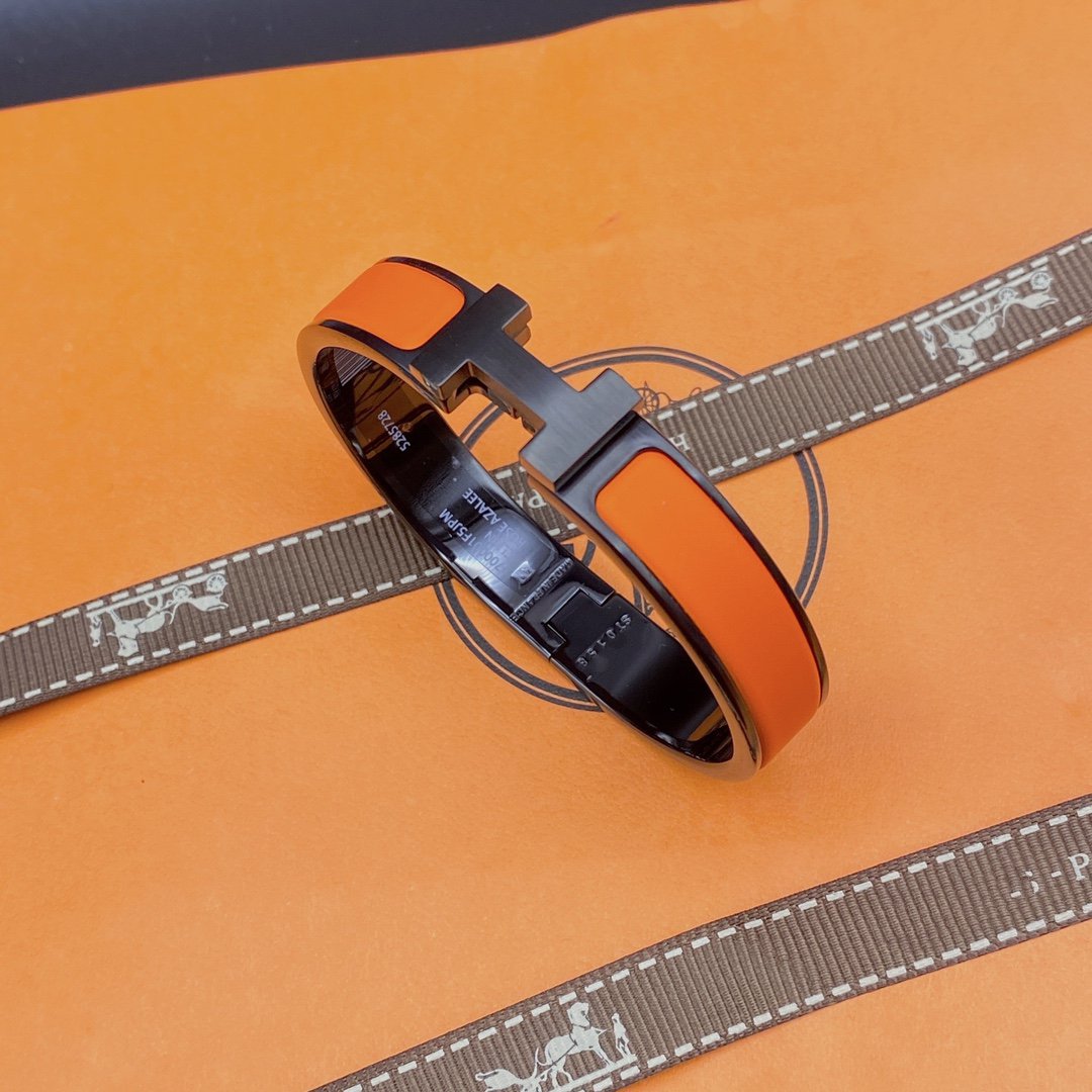 [baslovejewels]CLIC HM SO ブラック オレガン ブレスレット