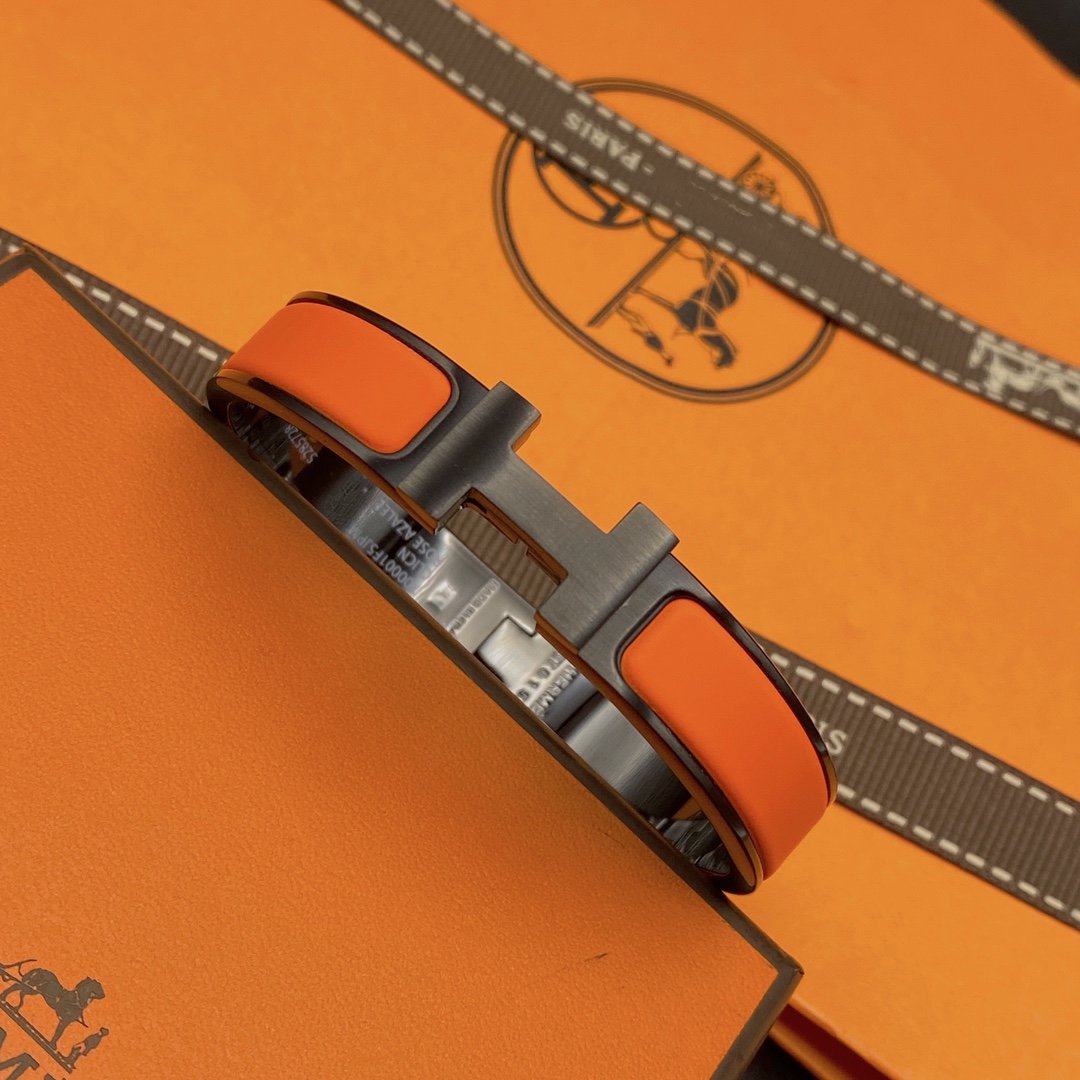 [baslovejewels]CLIC HM SO ブラック オレガン ブレスレット