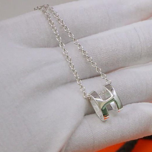 [baslovejewels] HM HALSKETTE H BUCHSTABE OVAL SERIE