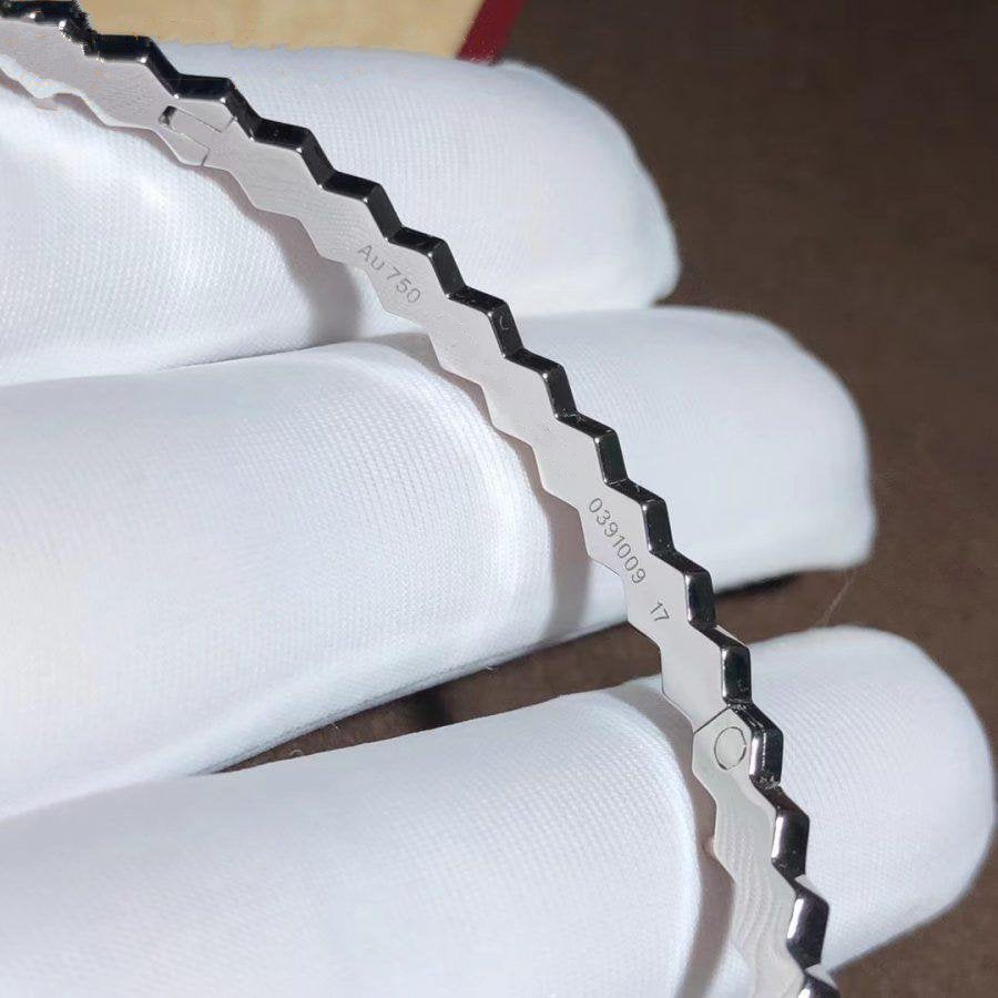 [baslovejewels]BEE LOVE SILVER DIAMOND BRACELET