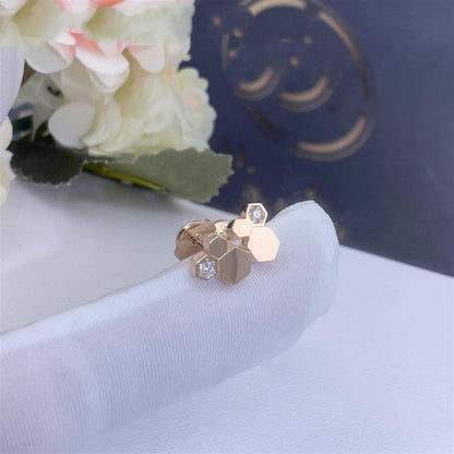 [baslovejewels] BEE LOVE ROSÉGOLD DIAMANT OHRRINGE