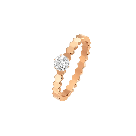 [baslovejewels] BIENENLIEBE RING ROTGOLD 1 DIAMANT