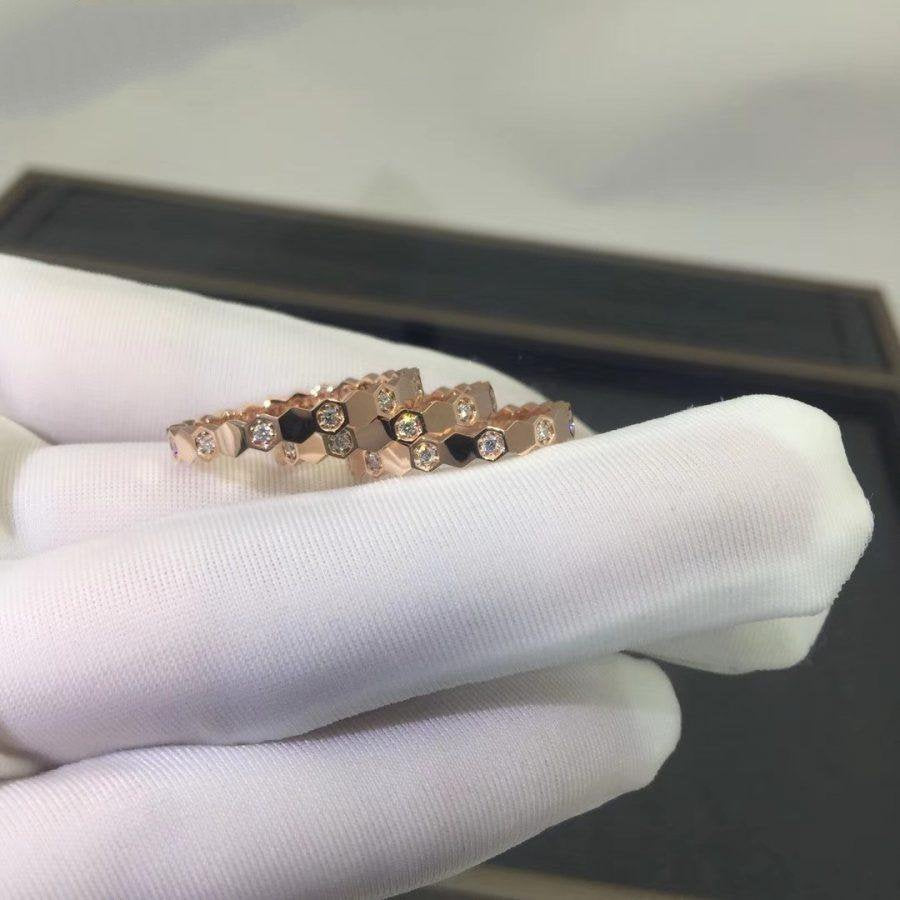 [baslovejewels]ビーラブリング ピンクゴールド ダイヤモンド