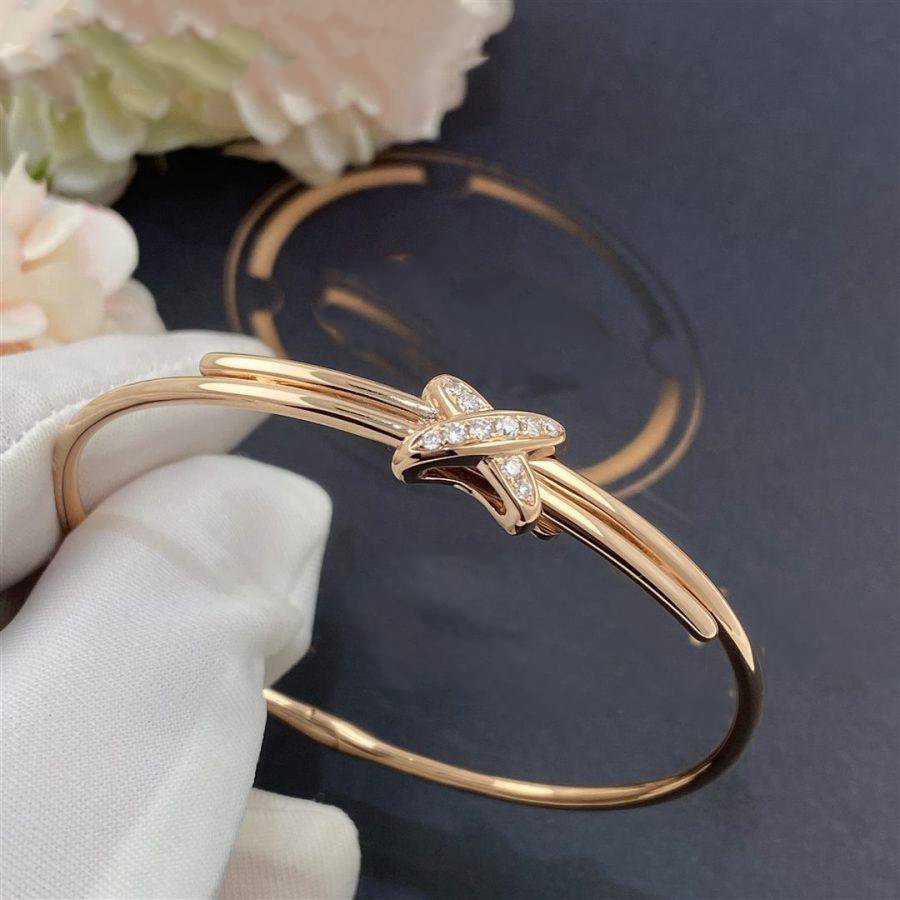 [baslovejewels]JEUX DE BRACELET PINK GOLD DIAMONDS