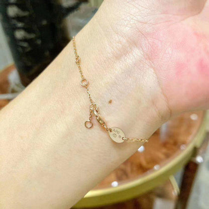 [baslovejewels]JEUX DE BRACELET MOP ピンクゴールド ダイヤモンド