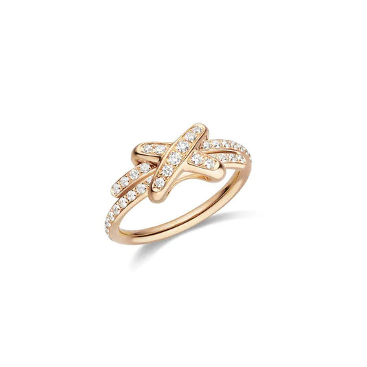 [baslovejewels] RINGSCHMUCK ROSGOLD DIAMANT