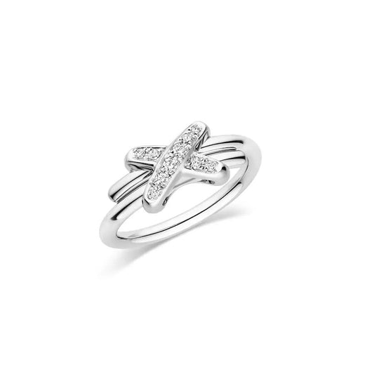 [baslovejewels]JEUX DE SILBER-DIAMANTRING