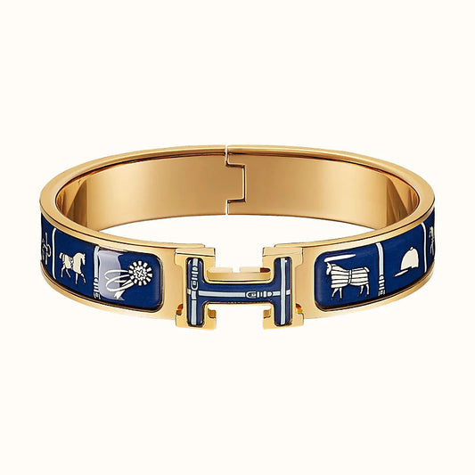 [baslovejewels]H COUVERTURES DUNKELBLAUES ARMBAND
