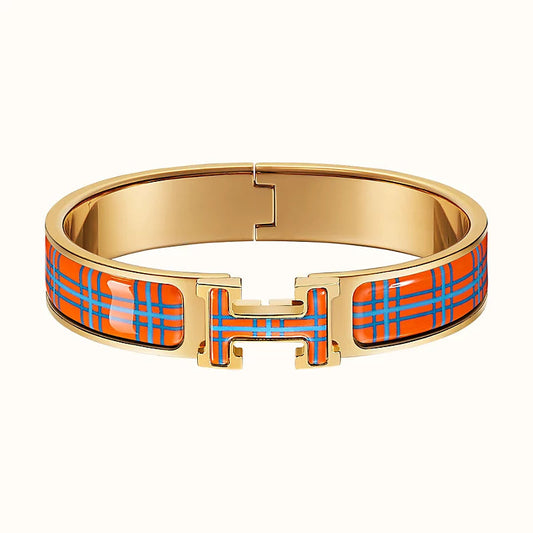 [baslovejewels]H TARTAN ARMBAND 12MM