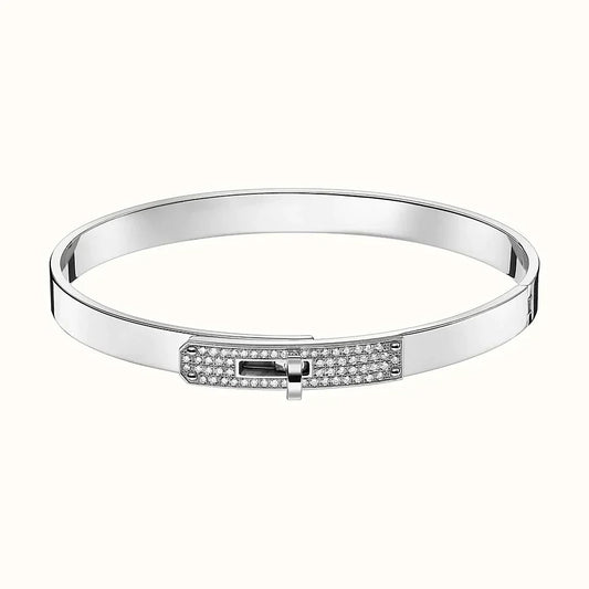 [baslovejewels]KELLY SILBER DIAMANT ARMBAND