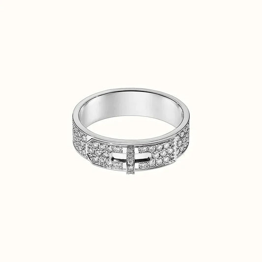 [baslovejewels]KELLY SILBERNER DIAMANTRING