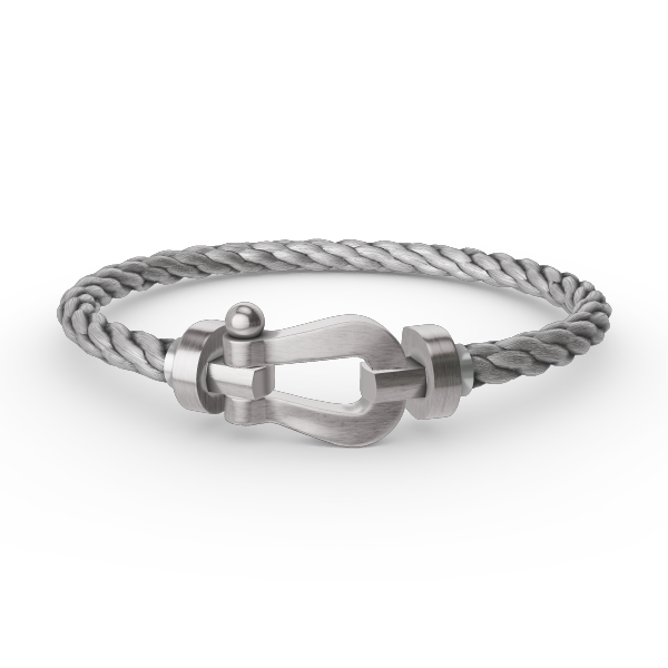 [baslovejewels]FORCE GROSSES HUFEISENARMBAND OHNE DIAMANT SILBER