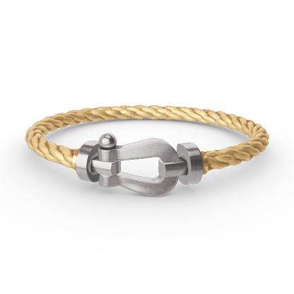[baslovejewels]FORCE GROSSES HUFEISENARMBAND OHNE DIAMANT SILBER