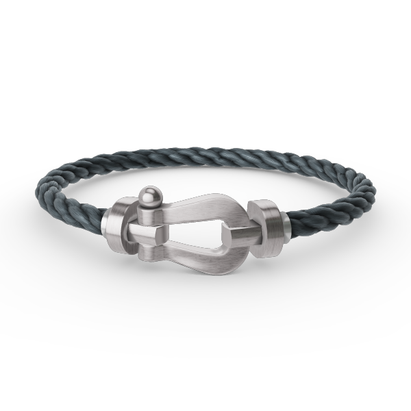 [baslovejewels]FORCE GROSSES HUFEISENARMBAND OHNE DIAMANT SILBER