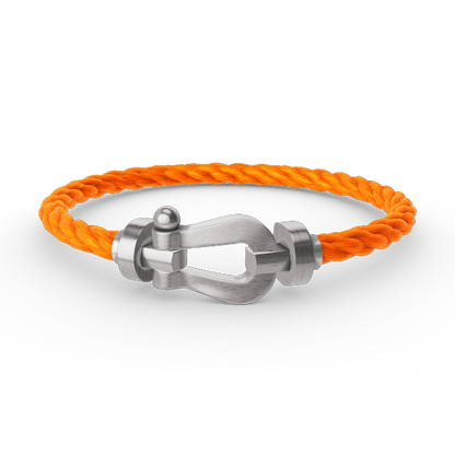 [baslovejewels]FORCE GROSSES HUFEISENARMBAND OHNE DIAMANT SILBER