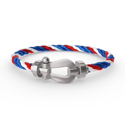 [baslovejewels]FORCE GROSSES HUFEISENARMBAND OHNE DIAMANT SILBER
