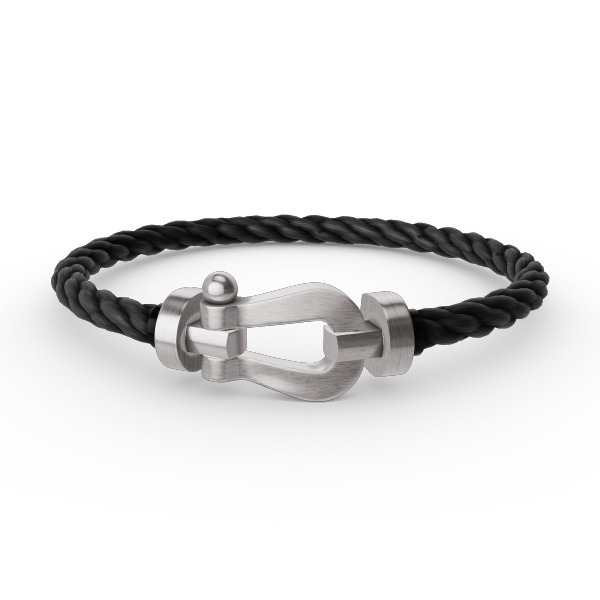 [baslovejewels]FORCE GROSSES HUFEISENARMBAND OHNE DIAMANT SILBER