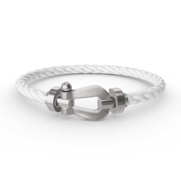 [baslovejewels]FORCE GROSSES HUFEISENARMBAND OHNE DIAMANT SILBER